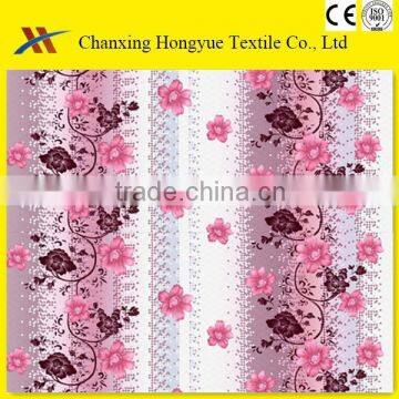 100%polyester material fabric pigment printed fabric brushed fabric for mattress,curtain