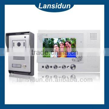 Push Button new style 7 inch ABS visual intercom doorbell