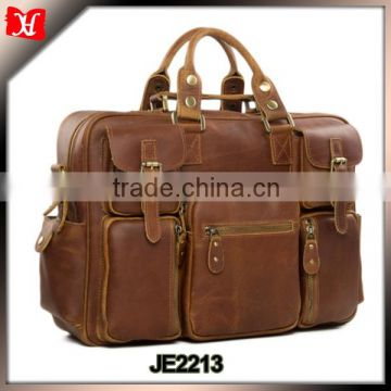 Wholesale oversize vintage Leather DSLR Camera Bag