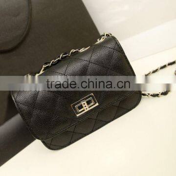 catwalk02619-1 Lady Fashion Elegance Ladies PU Hand Bags Women PU Shoulder Bags black color