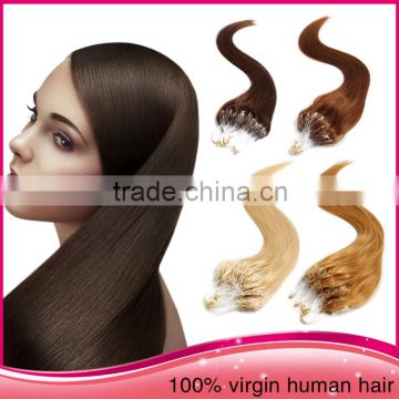 2015 Cheap Clip In Hair Extension Remy Straight Micro Ring Loop Hair Extension