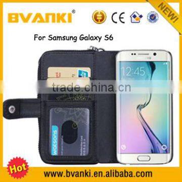 2016 Innovative Product New Hot Products Genuine Leather Phone Cases Fashion For Samsung Galaxy S6 Mobile Phone Amazon Smart photo-2