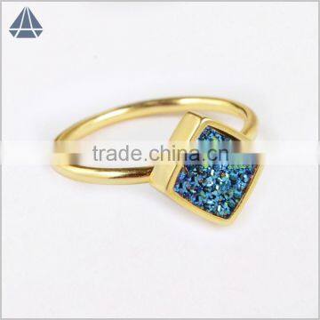 Wholesale fashion ring 2015 Ring titanium gemstone