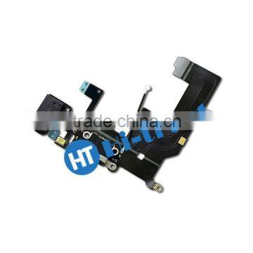 Free shipping Wholesale 100% original high quality charger flex cable for iphone 5