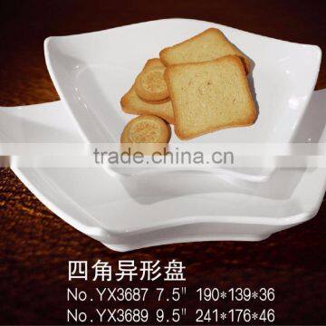 Unique Melamine Bread Plate