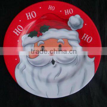 Christmas dinnerware melamine dinner plates 11 inch