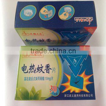 Eco-friendly raw material electric mosquito coil killer china manufacturing