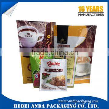 plastic bag manufacturer/food aluminium packaging/plastic sached food bag /stand up pouch