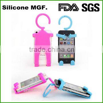 2016 New Design OEM Silicone Cartoon Mobile Phone Holder photo-2