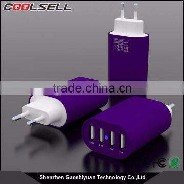 Wholesale high quality OEM mobile phone charger dual usb mobile charger for cell phone charger