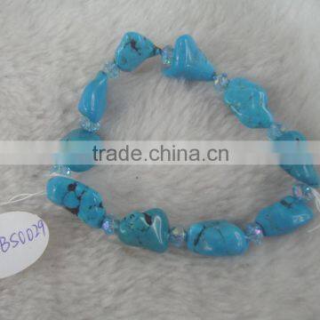 Colorful Round Beads Nature Gemstone Bracelet Wholesales photo-5