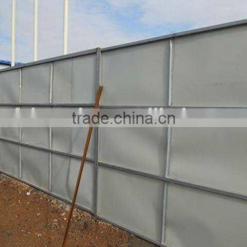 corrugated steel fence for wokshop