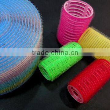 Hot sale colors magic tape foam hair accessories hair rollers