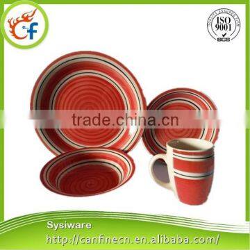 promotional hand painted ceramic home goods dinnerware