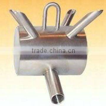 High Quality Dairy Equipment California Claw SUS304 Stainless Steel