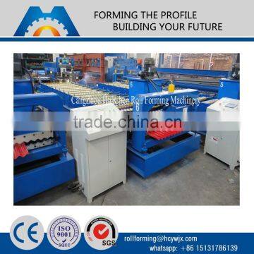 steel sheet roof corrugated roll forming machine