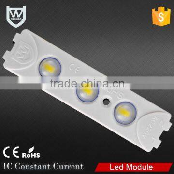 Factory price CE Rohs approved 12v single color 1.5w injection led module waterproof IP65