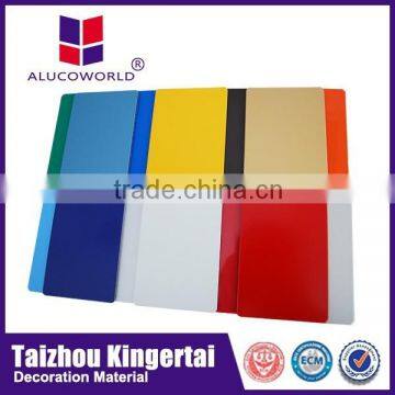 Alucoworld Hot sale factory price acp sheet colorful pattern,use inside ACP exterior wooden aluminium facade wall cladding