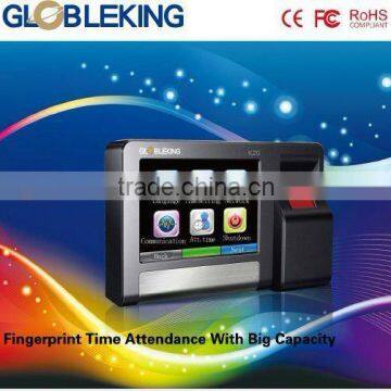 K20 Color Touch screen biometric time attendance and access control