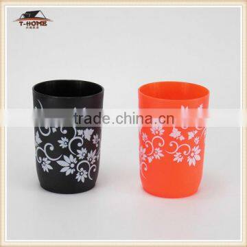 colorful plastic cup