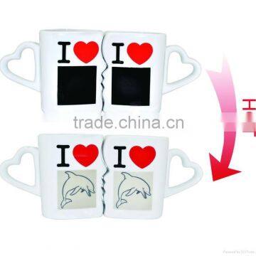 hot new products for 2014 promotional gift wedding gift wedding favor wedding souvenirs magic mug