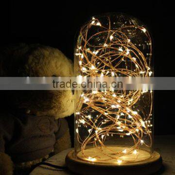 Wholesale new arrival christmas decoration copper wire light for bottle                        
                                                                                Supplier's Choice