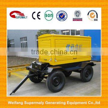 Best quality trailer diesel generator set with Cummins/Weifang engine