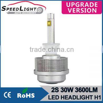 Speedlight Upgrade Version 30W 3600LM 2S LED Bulb For Car H1 LED Auto Headlight LED Car Lamp