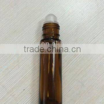 Amber roll on glass vial A-8