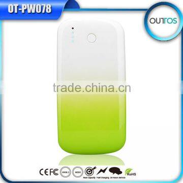 Guangdong 4000mah slim rohs new portable power bank