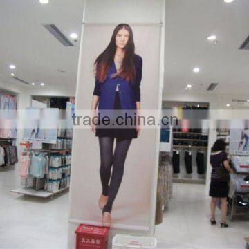 clothes store hanging vinyl banner