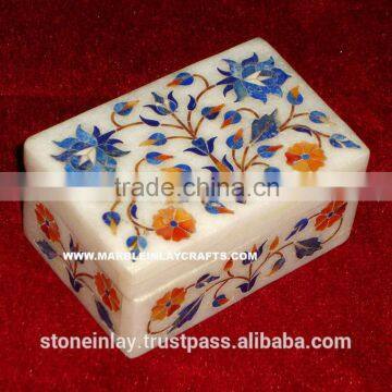 Inlay Marble Jewellery Box