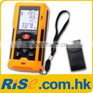 Area Volume Measurer Range Finder Accuracy 1.5mm 60m/197ft Laser Distance Meter