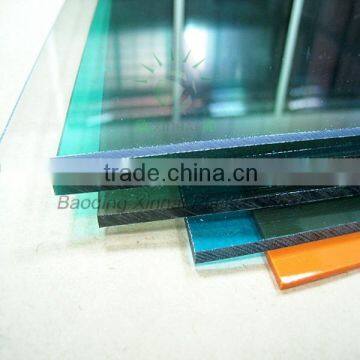 polycarbonate soundproof pc solid sheets for barricade/road block