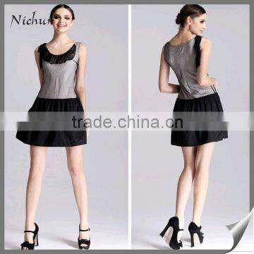 2015 Custom Design Big Size Make in China Woman Dress Fashion