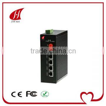 2 fiber port with 4 10/100M port Industrial Ethernet Switch