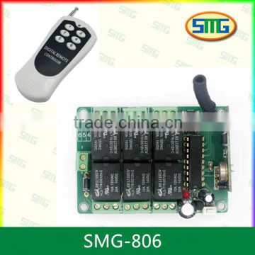 Fixed Code Remote Control Set Long Range RF Transmitter And Receiver SMG-806