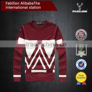 New Leisure Men's Fashion Boutique Men Sweater for Argyle Sweater for Men