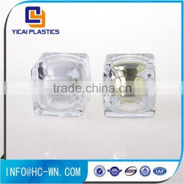 Shangyu Yicai Spring Skin Care Empty Crystal Acrylic Jar