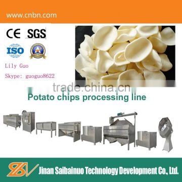 High quality potato chips making machine/potato chips production line