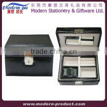 Key Lock Ring Earring Necklace Bracelet Set Jewelry Display Box photo-2