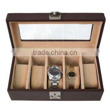 Five Grid Handcraft Case Watch box