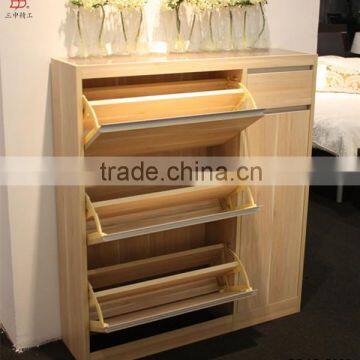 Ultra-large Space Melamine Plywood Shoe Rack