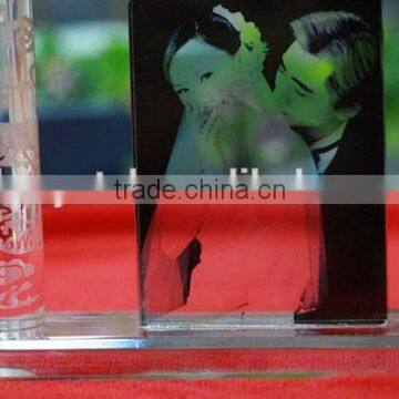 Crystal Office Table Set or Nice Crystal Gift Table Decoration With Photo Frame photo-3