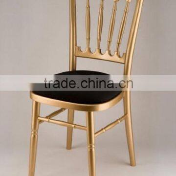 Factory Supplier Stacakable Wooden Chateau Wedding Chair photo-2