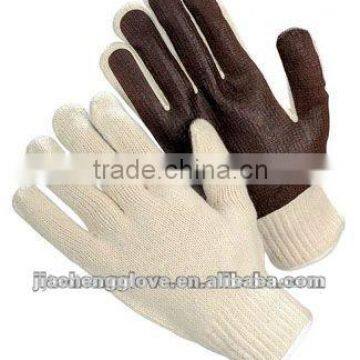 PVC Palm String Knit Glove