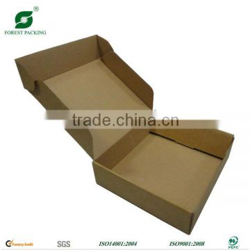 BROWN KRAFT CORRUGATED BOARD MAILING BOX