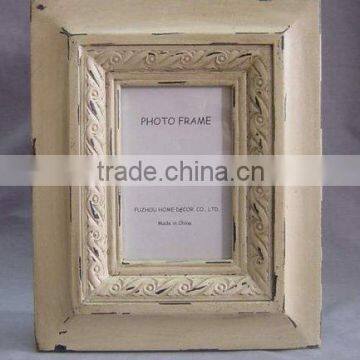 antique design PF1001D wooden photo frame