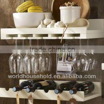 wooden wine rack,wall shelf for wine