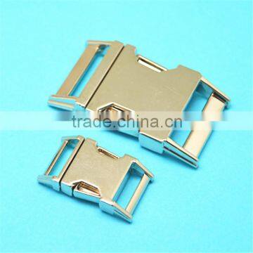 Gold supplier metal buckles for dog collars,20mm side release metal buckle,25mm buckle for dog leashes